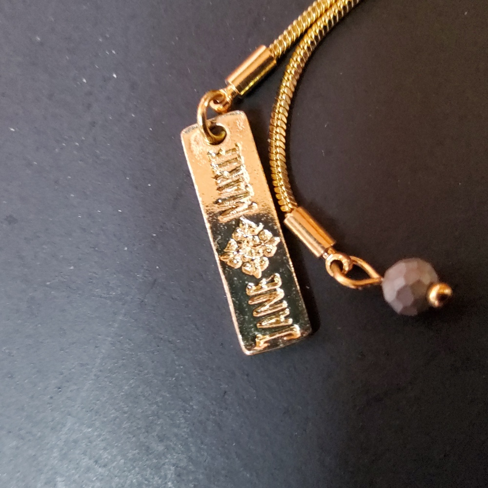 JANE MARIE NWOT goldtone necklace - Picture 2 of 8